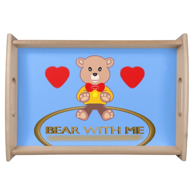 Teddy Bear  Serving Tray (Front)