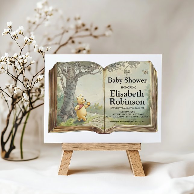 Teddy Bear Shower Personalized Invitation (Creator Uploaded)