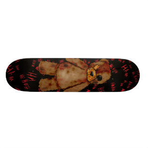 Teddy Bear skateboard. Skateboard Deck