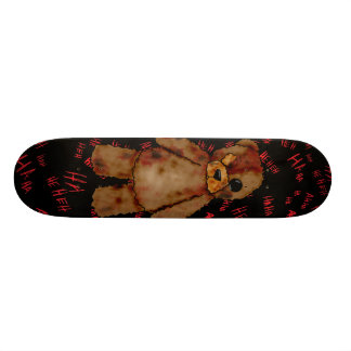 Teddy Bear skateboard. Skateboard Deck