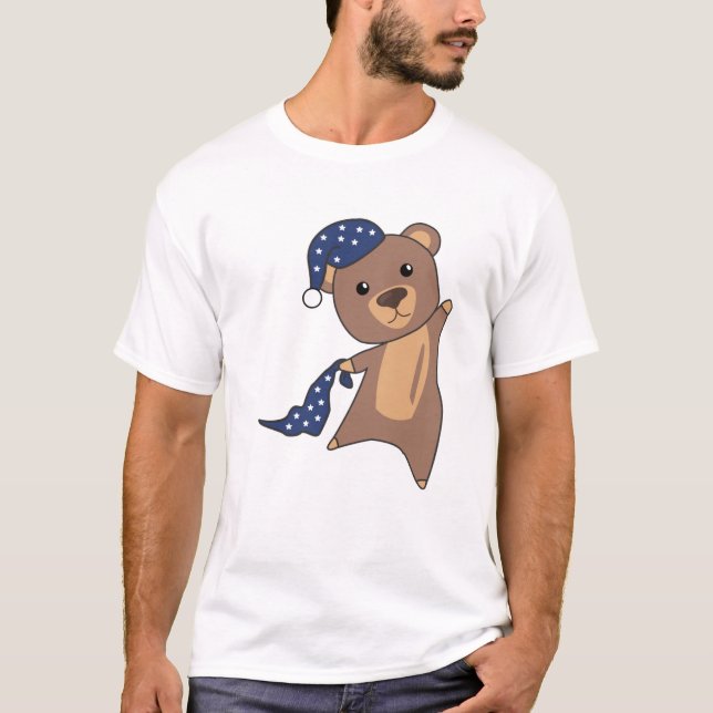Teddy Bear Sleepyhead Teddy Bear Bears T-Shirt (Front)