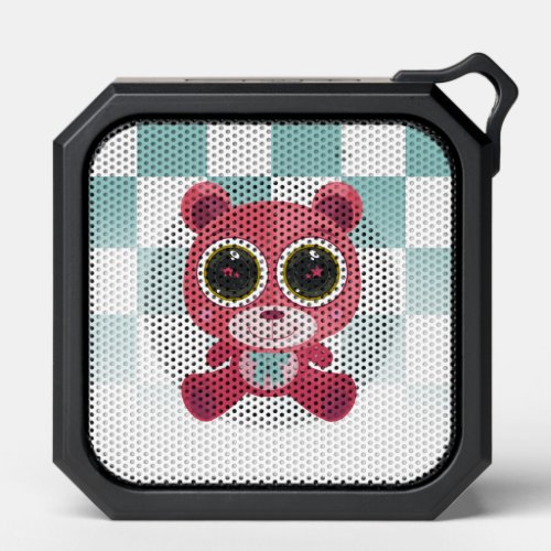 Teddy Bear _ Star Eye Pink Bluetooth Speaker