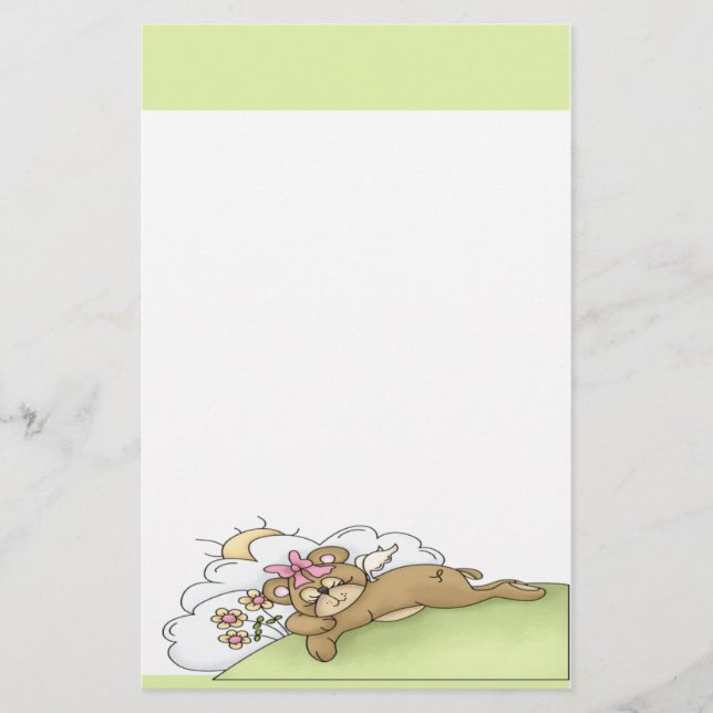 Teddy Bear Stationery (Front)