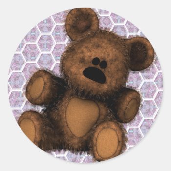 Teddy Bear Sticker by mariannegilliand at Zazzle