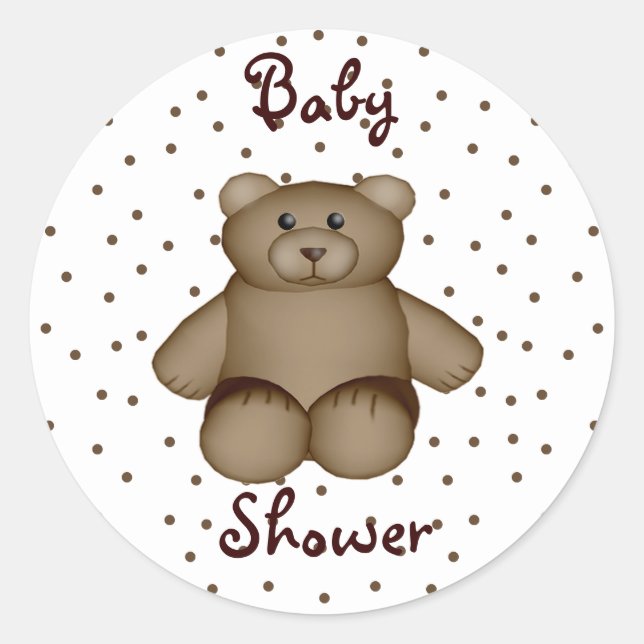 Teddy Bear Sticker (Front)