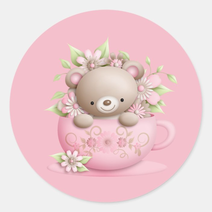 3d teddy bear stickers