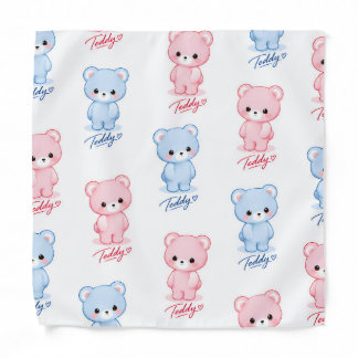Teddy Bear Sweet Childhood Bandana