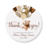 Teddy Bear Thank You Baby Shower Favors Gift Tags Teddy Bear Thank You Baby Shower Favors Gift Tags