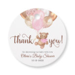 Teddy Bear Thank You Baby Shower Favors Gift Tags Teddy Bear Thank You Baby Shower Favors Gift Tags