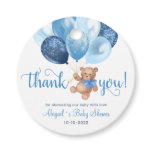 Teddy Bear Thank You Baby Shower Favors Gift Tags Teddy Bear Thank You Baby Shower Favors Gift Tags