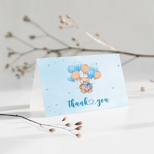 Teddy Bear Thank you Card