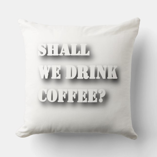 Teddy Bear Throw Pillow (Front)
