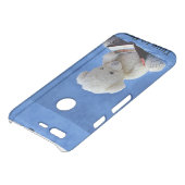 Teddy Bear Time to Read Blue Stuffed Animal Uncommon Google Pixel Case (Top)