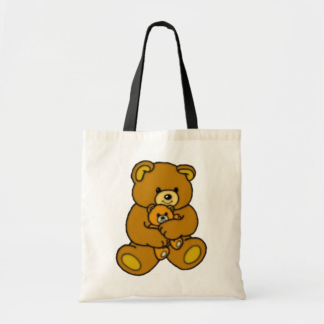 Teddy Bear Tote Bag (Front)