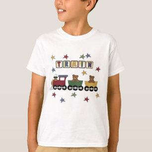 Teddy Bear Train Tshirts and Gifts