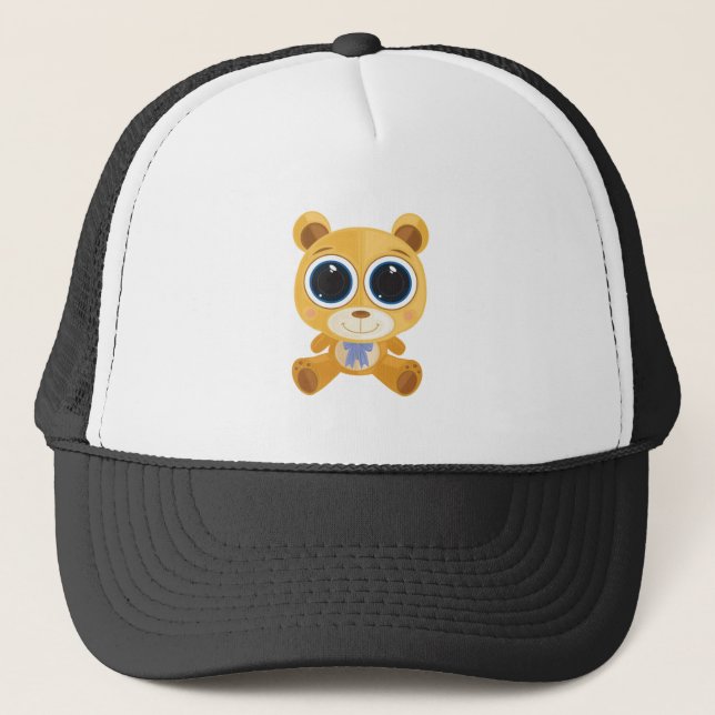 Teddy Bear Trucker Hat (Front)