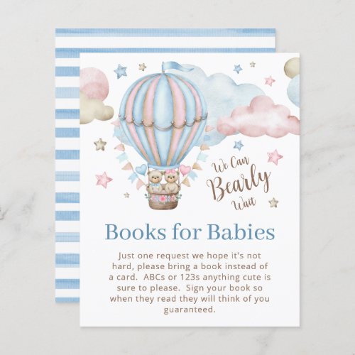 Teddy Bear Twin Bearly Wait Books for Babies