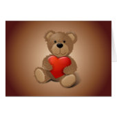 Teddy Bear Valentine (Front Horizontal)