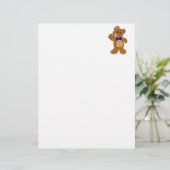 Teddy Bear Waving (Standing Front)