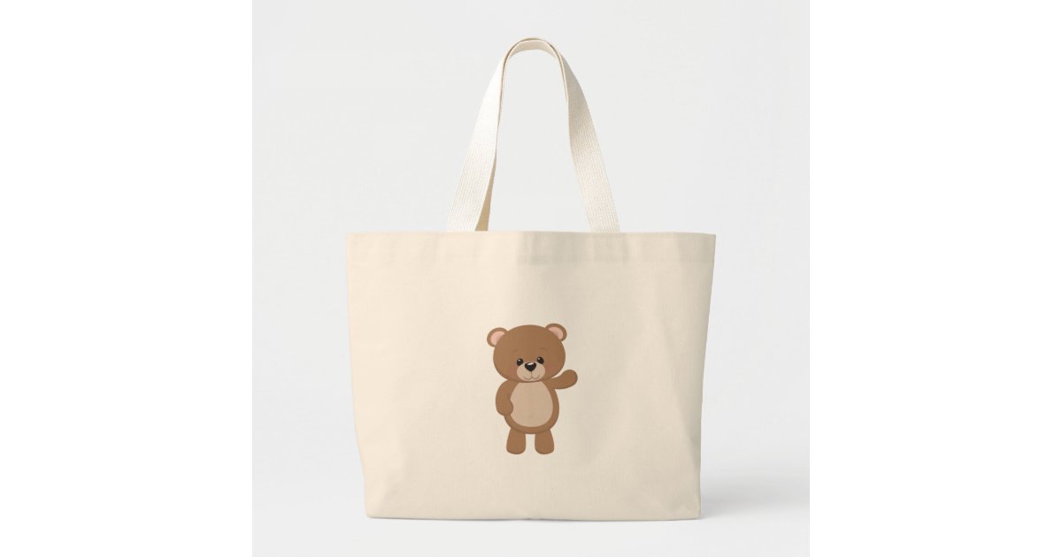 Plush Bear Tote Bag