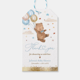 Teddy Bear We Can Bearly Wait Baby Shower Decor Gift Tags