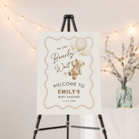 Teddy Bear We Can Bearly Wait Baby Shower