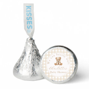 Teddy Bear We can bearly wait baby shower Hershey®'s Kisses®