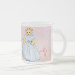 Teddy Bear Wedding - Customize Frosted Glass Coffee Mug