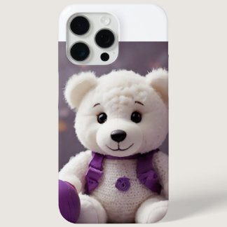 Teddy Bear with Ball iPhone 15 Pro Max Tough Case