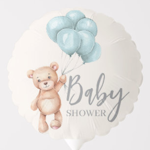 Teddy Bear with Balloons