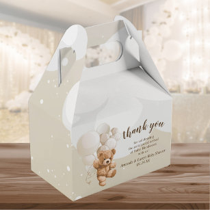 6pcs Treat Boxes Bear Shaped Boxes Small Candy Boxes Candy Favor Boxes  Party Treats Containers 