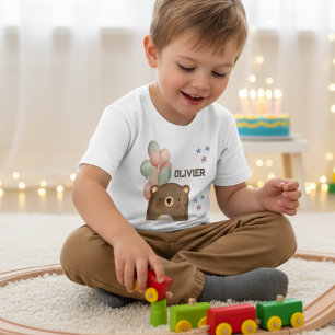 Teddy bear with balloons Toddler T-shirt