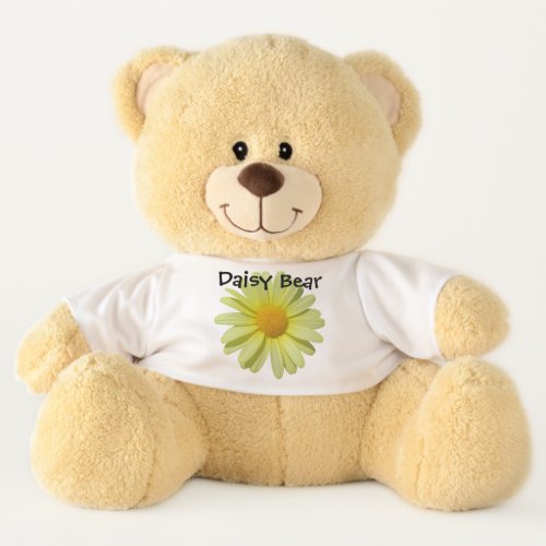 Teddy Bear _ Yellow Daisy
