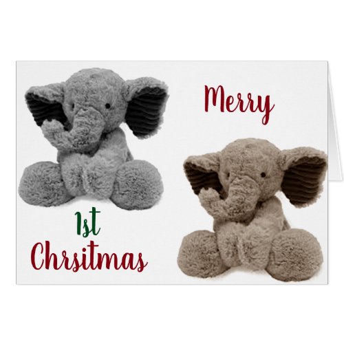 TEDDY BEARS AND LOVE ON YOUR 1st CHRISTMAS  BABY