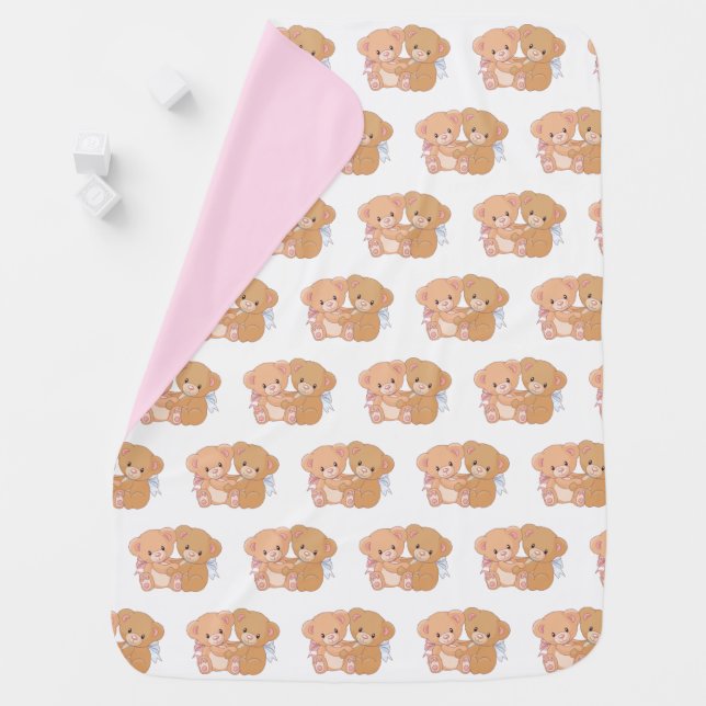 Teddy Bears Baby Blanket (In Situ)