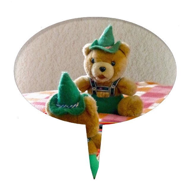 Teddy Bears Cake Topper (Front)