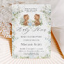 Teddy BearS Chic High Tea Party Twins Baby Shower  Invitation