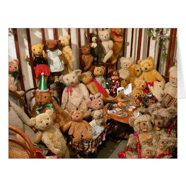 Teddy Bears Collectors Paradise Cards (Front Horizontal)