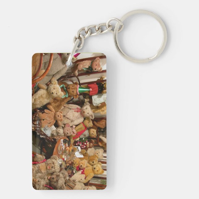 Teddy Bears Collectors Paradise Keychain (Back)