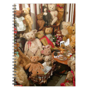 Teddy Bears Collectors Paradise Notebook