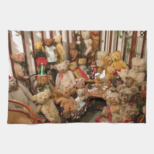 Teddy Bears Collectors Paradise Towel