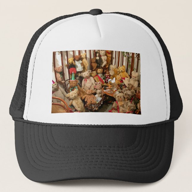 Teddy Bears Collectors Paradise Trucker Hat (Front)