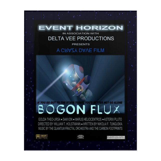 Teddy Bears In Space Acrylic Print (Front)