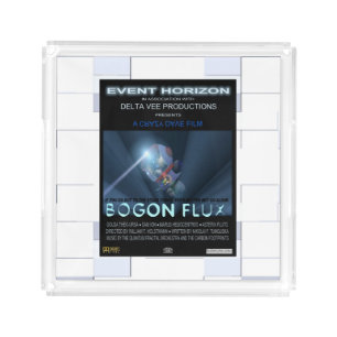 Teddy Bears In Space Acrylic Tray