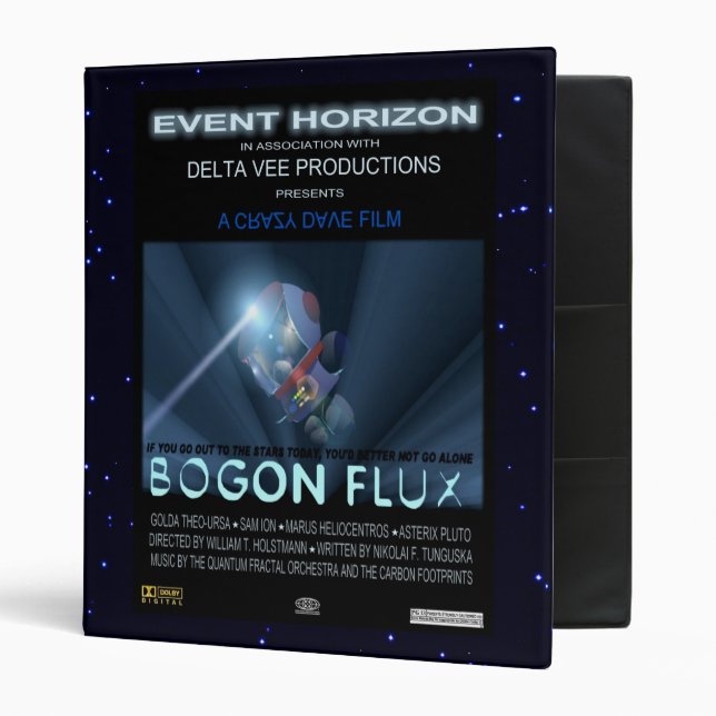 Teddy Bears In Space Binder (Front/Inside)