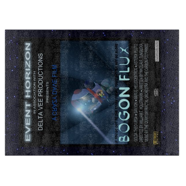 Teddy Bears In Space Cutting Board (Front)