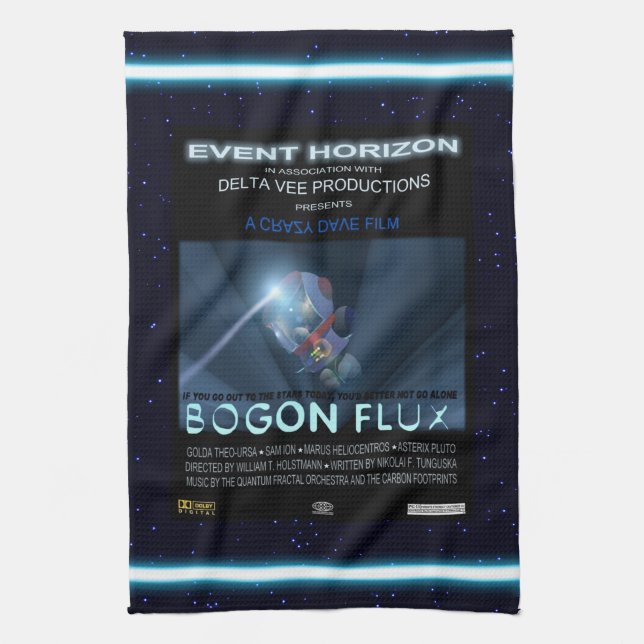 Teddy Bears In Space Kitchen Towel (Vertical)