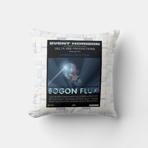 Teddy Bears In Space Throw Pillow