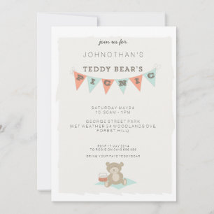 Teddy Bear's Picnic Invitation