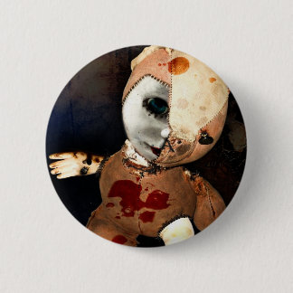 Teddy Freak Button